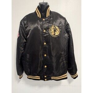 NBA Starter BlackLabel Dallas Mavericks Jacket Rakuten 75th Anniversary Men Sz L